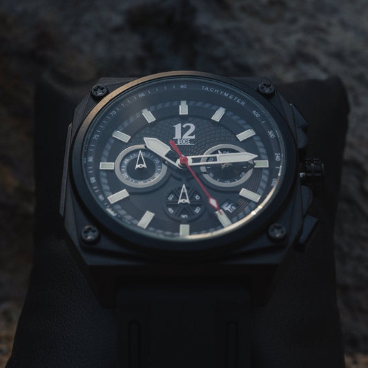 12 DOCE — (Edición Limitada) BLACK PRECISION - 12 Watches